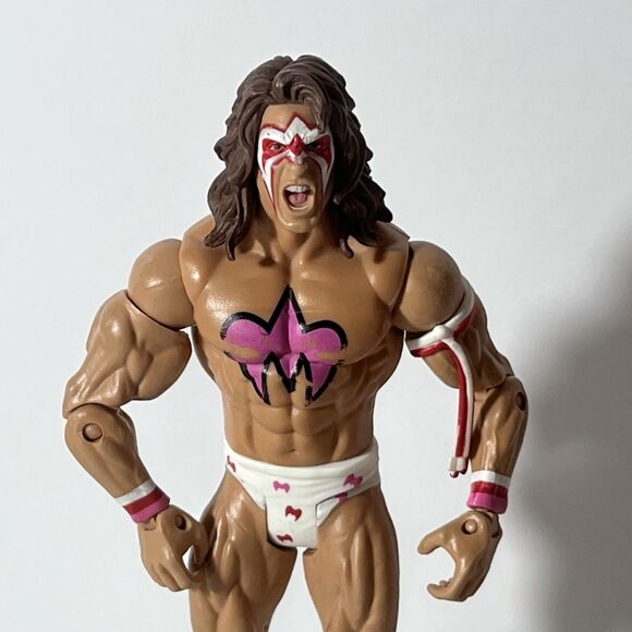 WWE WWF WCW Mattel The Ultimate Warrior Basic Series Wrestling Figure 2012 LF83 - Picture 2 of 8